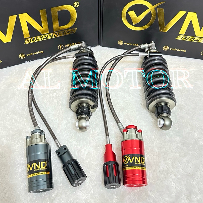 monoshock shockbreaker VND Ak 666 Pro 3click 2 tabung Ninja RR 265mm shock belakang Ninja RR origina