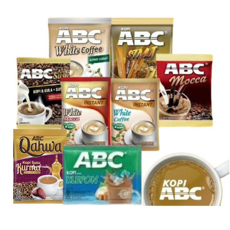 

ABC kopi susu / kopi rasa klepon isi 5 sachet