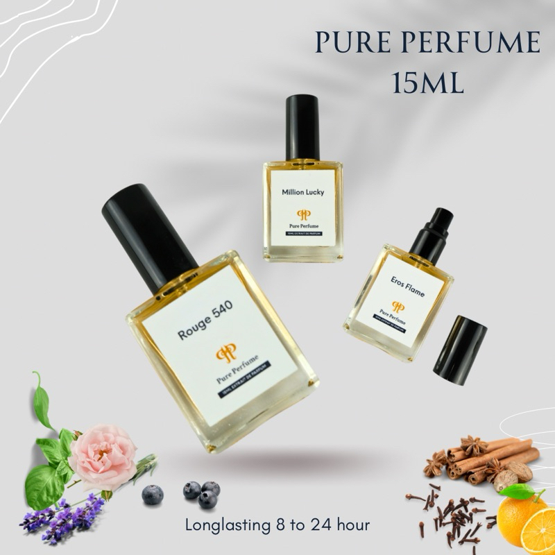 PARFUM 15ML BY PURE PERFUME | REFILL PARFUM PREMIUM TAHAN LAMA