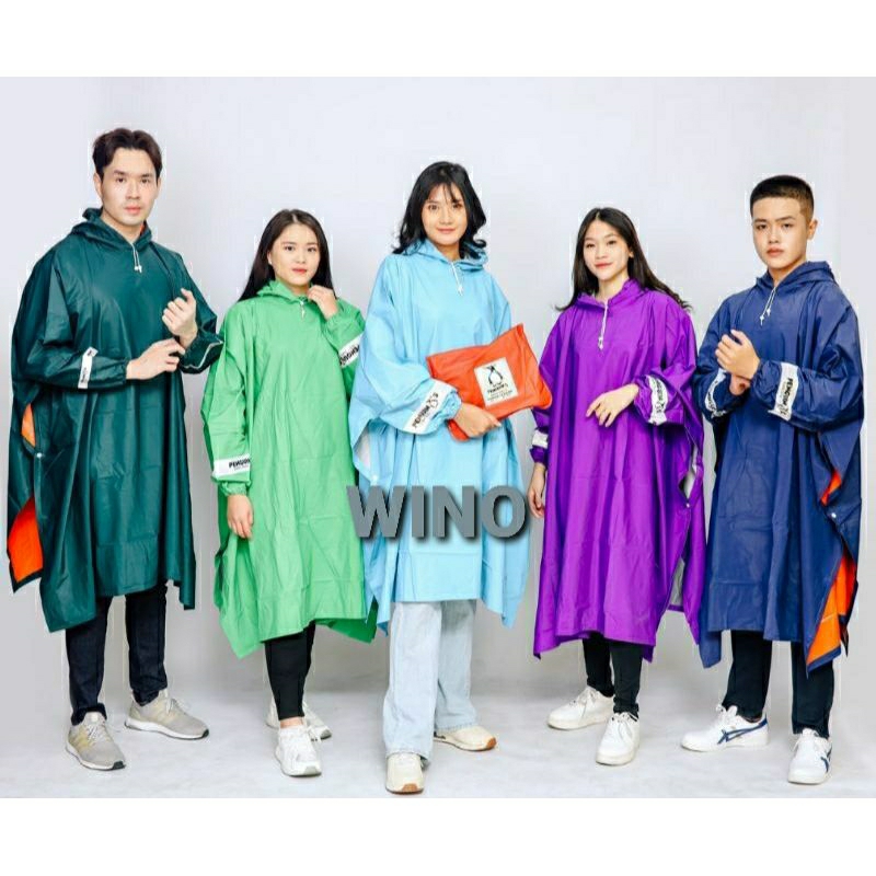 JAS HUJAN PONCO LENGAN LGX-777 PENGUIN
