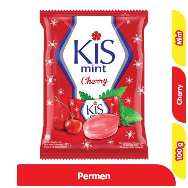 

KIS permen mint cerry 100g