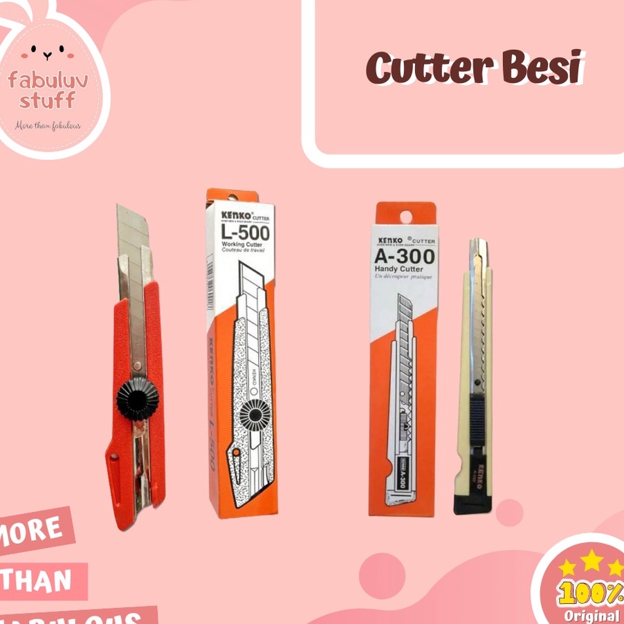 

TREND ATK Cutter Kenko Kater Cuter Pisau Cutter