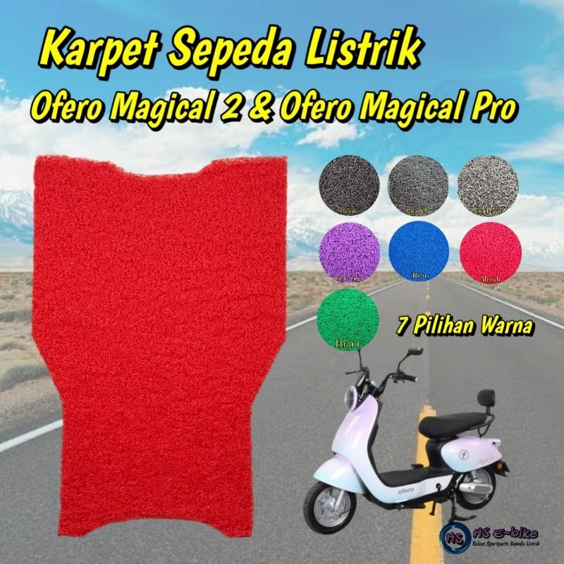 Karpet Sepeda Listrik Ofero Magical 2 Pro