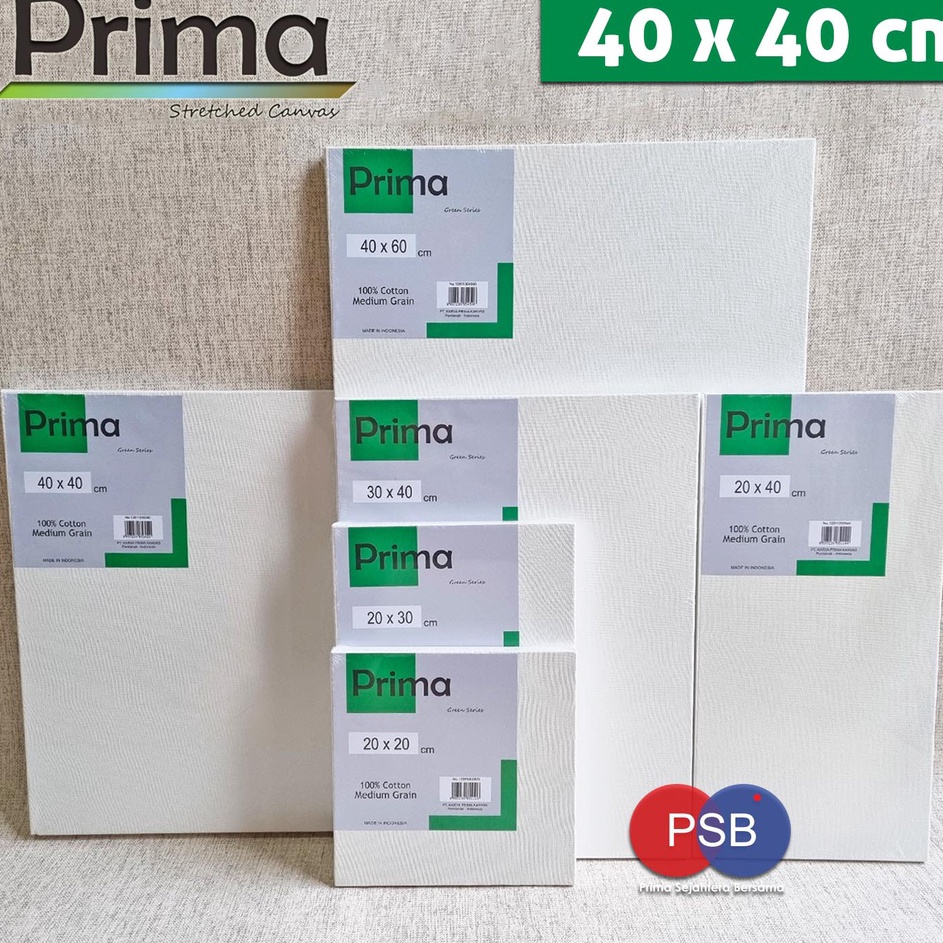 

TERUPDATE Kanvas Lukis Prima 4x4 cm Green Series Painting Canvas