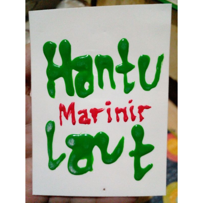 

British Sticker Timbul : Hantu Laut Marinir