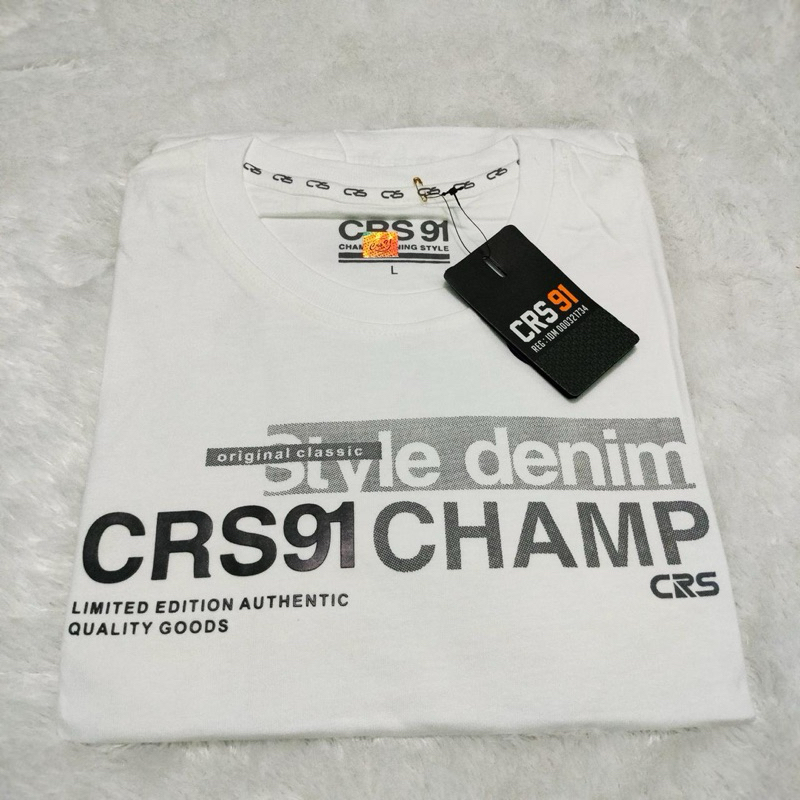 Kaos Pria CRS 91 - Kaos Dewasa Jumbo XXL | Terbaru Kaos Oblong Cresida