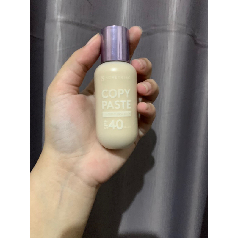 PRELOVED somethinc copy paste tinted sunscreen shade CHARLOTTE