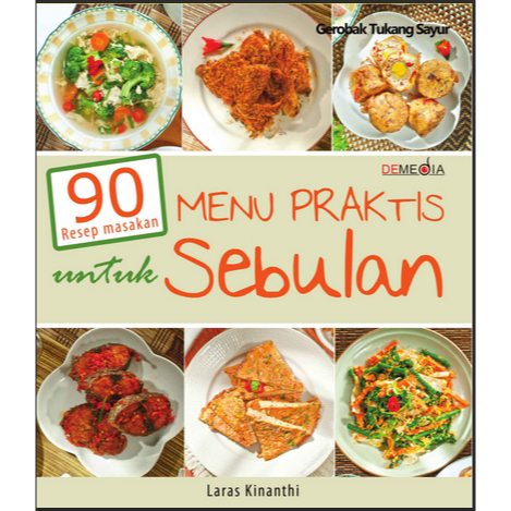 

0001 Menu Praktis untuk Sebulan Laras Kinanthi tokobukudigital buku resep