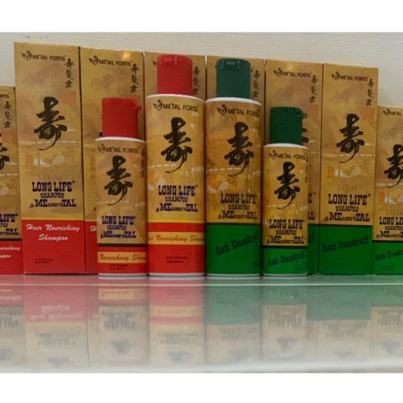 SHAMPO METAL FORTIS MERAH & HIJAU 100ML / SAMPO METAL FORTIS