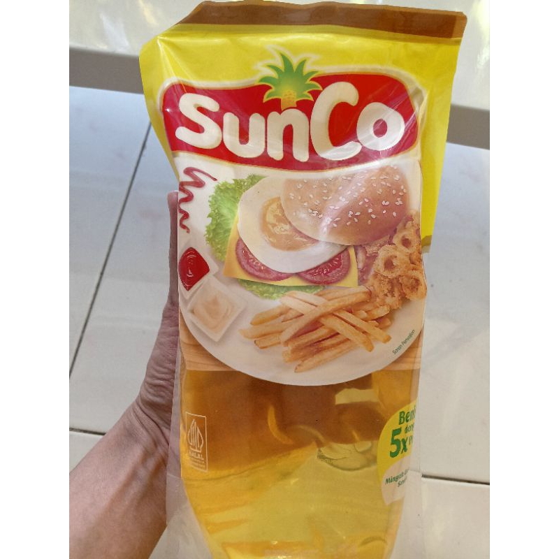 

Minyak Goreng Sunco kemasan 1 liter