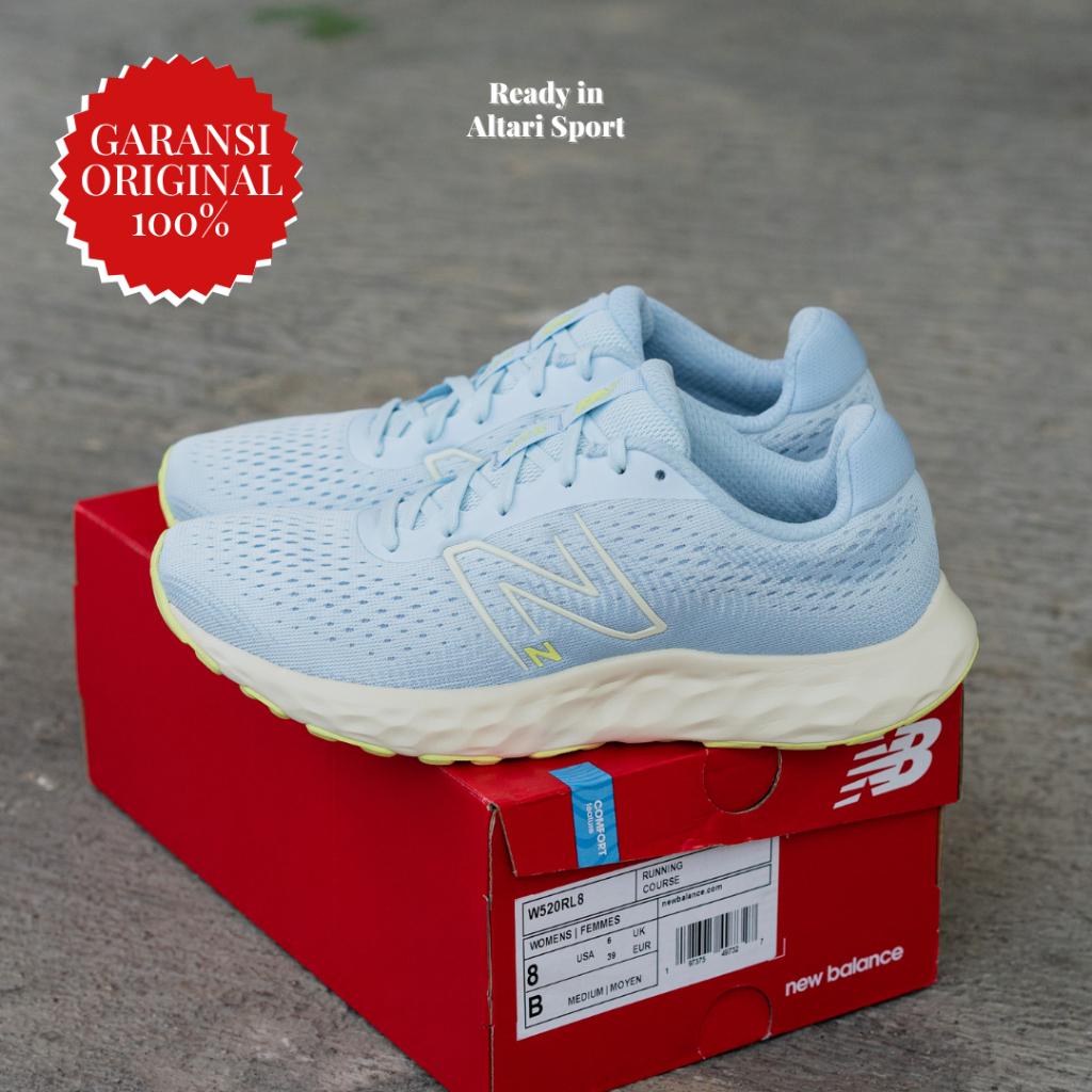 SEPATU LARI WANITA 520 W520RL8 ORIGINAL