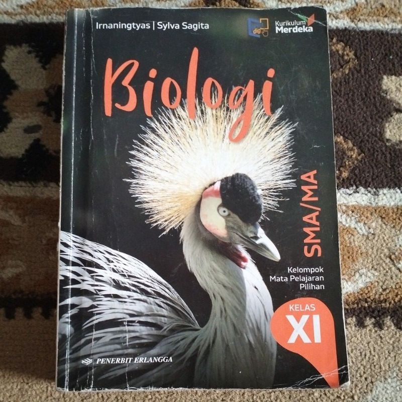 Buku Biologi SMA/MA Kelas 11/XI Erlangga* BEKAS* Original