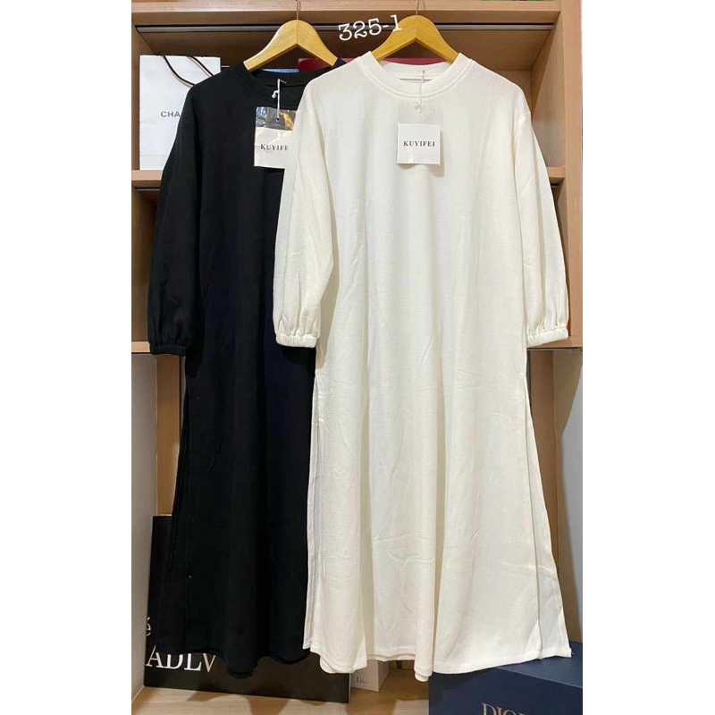 midi Dress Kuyifei 325-1//midi Dress Kuyifei import//pakaianwanitasby