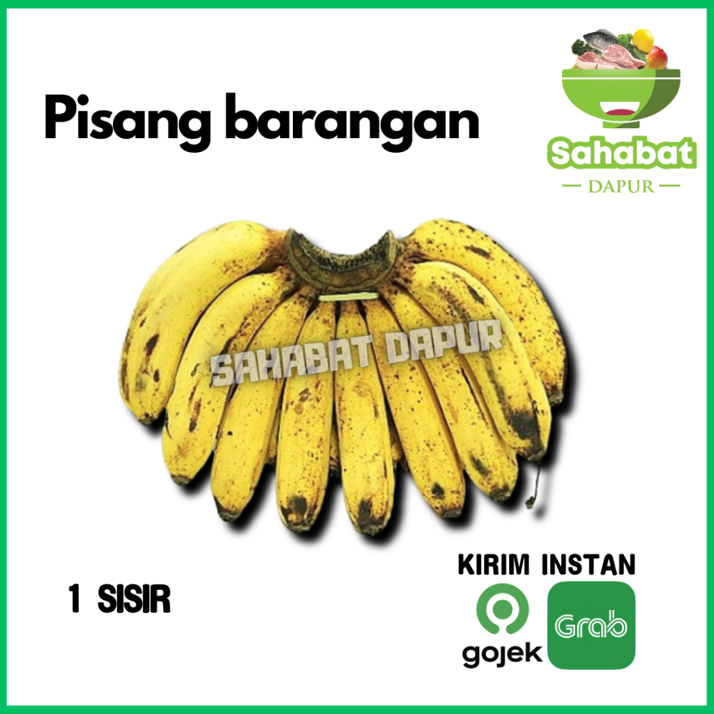 

Pisang Barangan 1sisir - Sahabatdapur