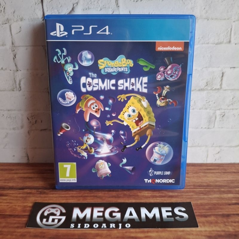 Kaset Bd Ps4 Spongebob Squarepants Cosmic Shake - Second/Bekas