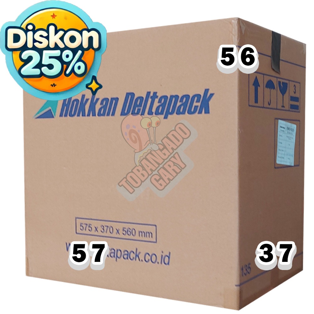 

Kardus Packing Besar Bekas Karton Box Packing 57x37x56 Dus Single Double Wall Tebal Super Jumbo Baru