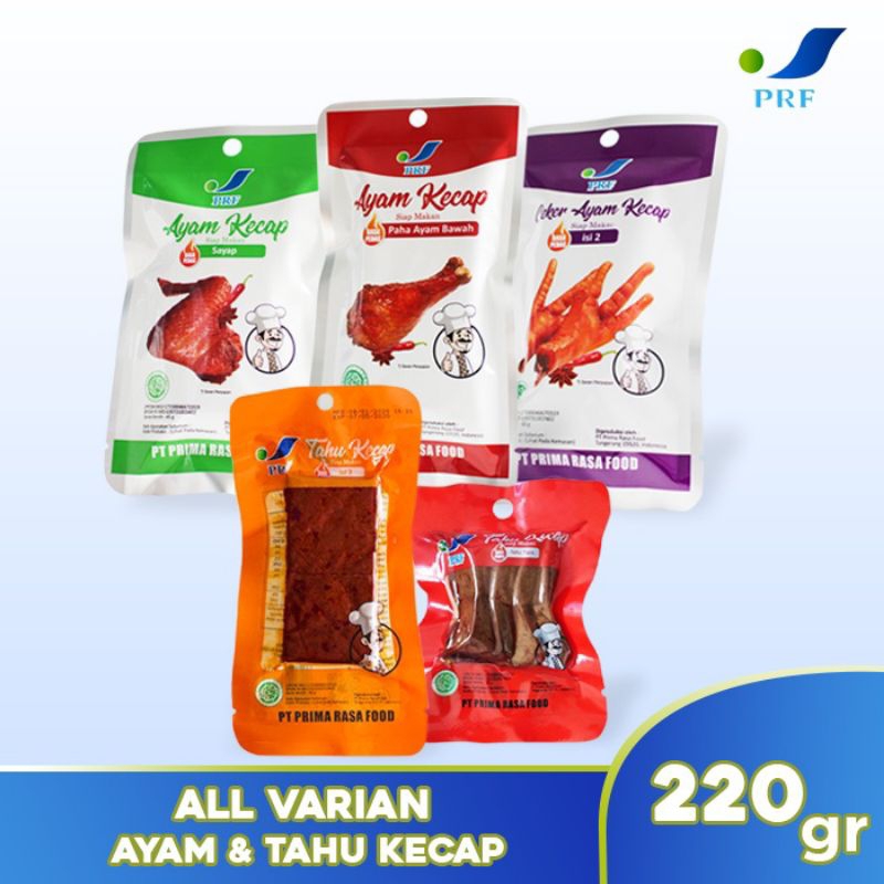 

Prima Rasa Food - Semua Varian Ayam Kecap dan Tahu Kecap - Makanan Instan - Makanan Siap Saji
