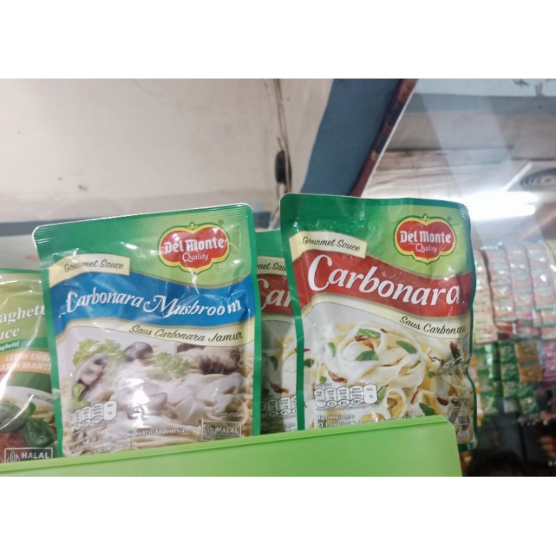 

Delmonte Saos Carbonara 180gram