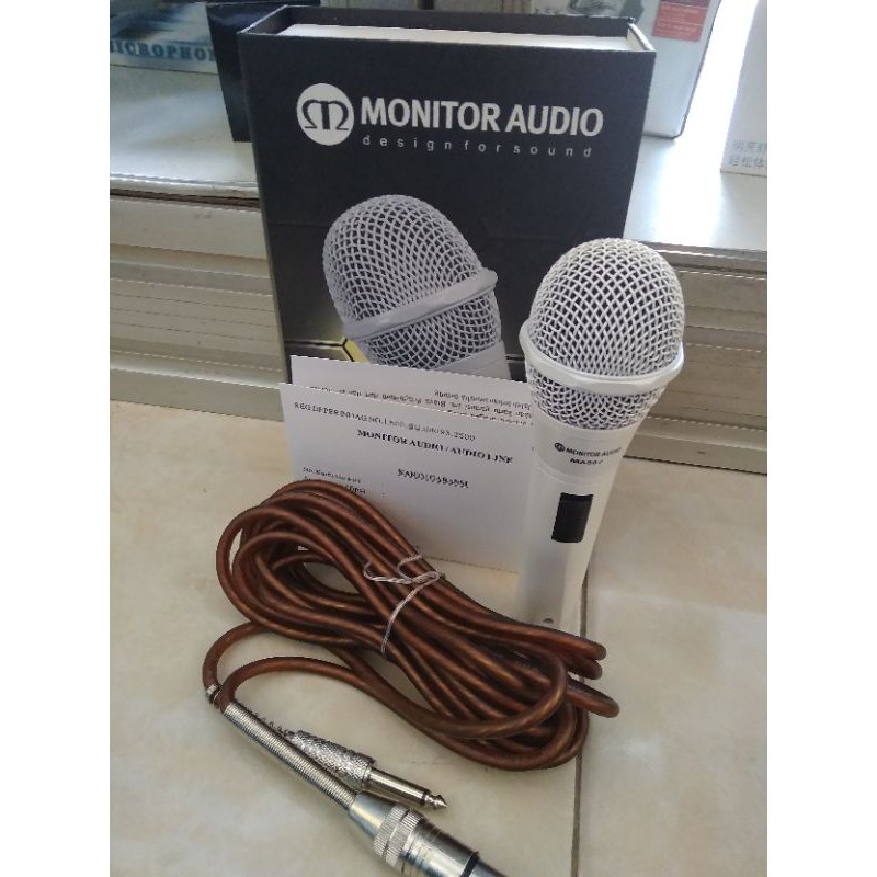 Mic/Microphone Profesional Monitor Audio MA 807 NEW ORIGINAL