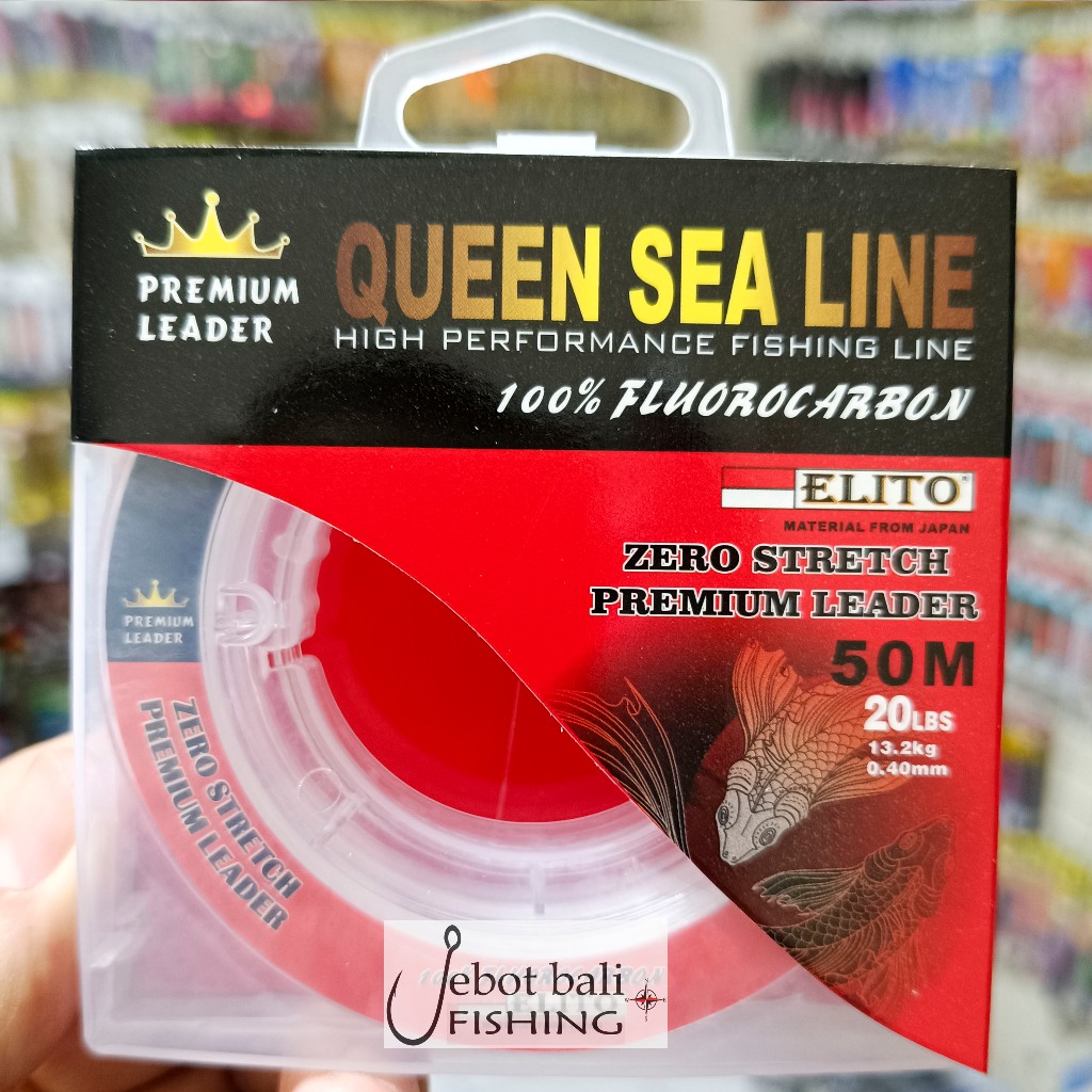 Senar Leader Elito Queen Sea Line - Senar Leader Pancing