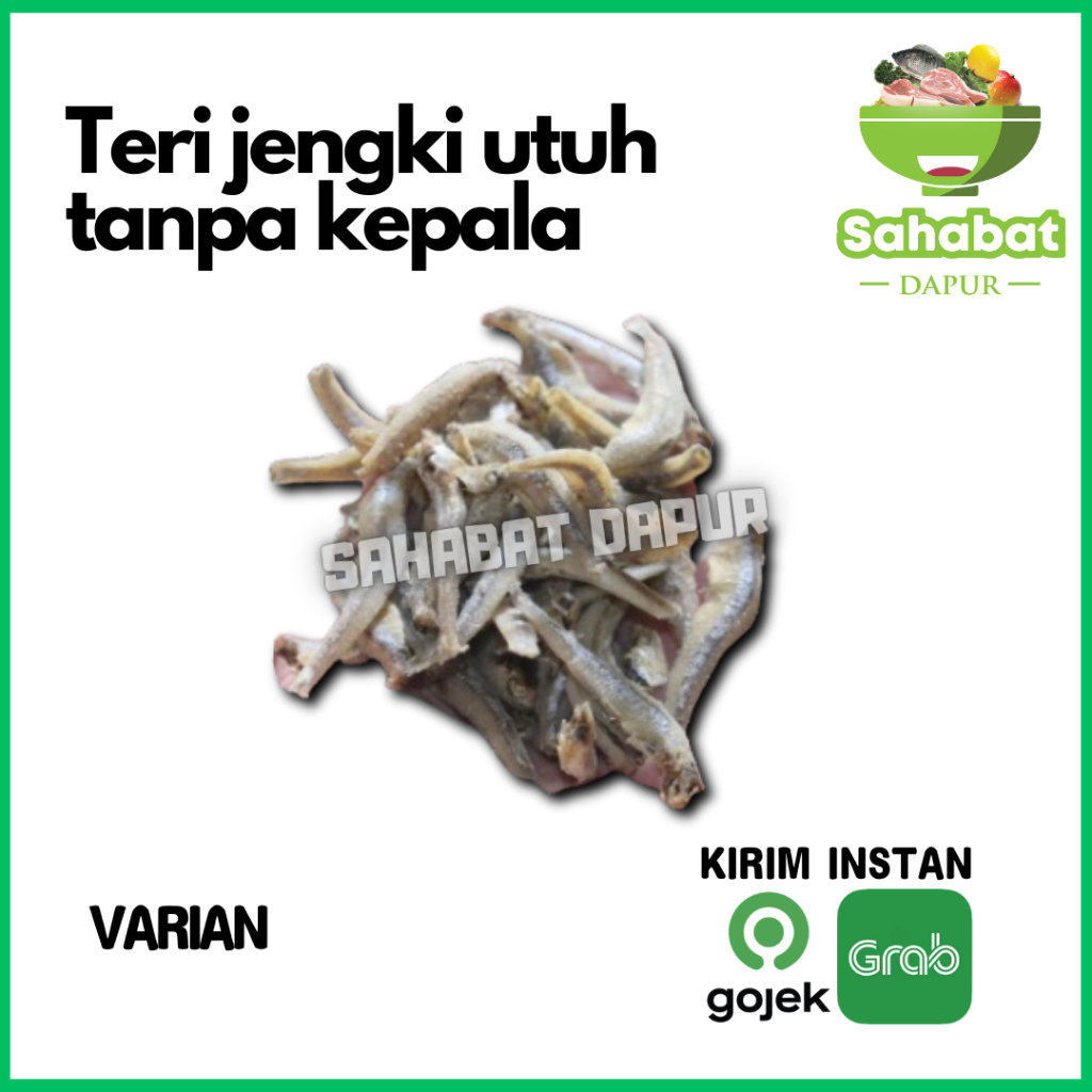 

Ikan Asin Teri Jengki Utuh Fresh - Sahabatdapur