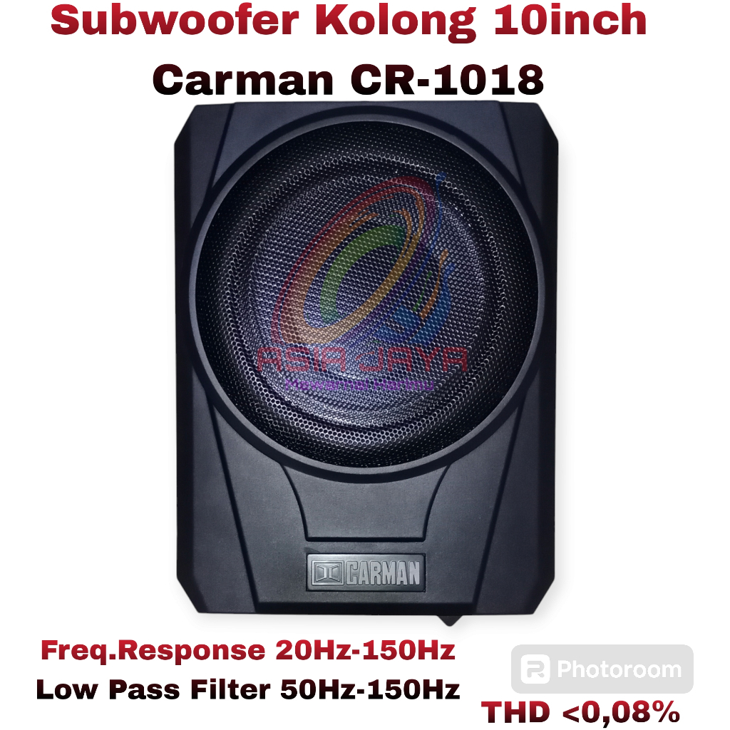SUBWOOFER KOLONG 10 INCH CARMAN CR-1018