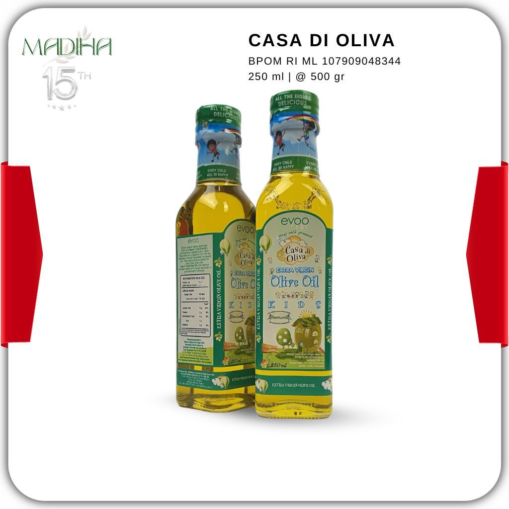 

Minyak Zaitun Olive Oil Kids Casa Di Oliva 250ml