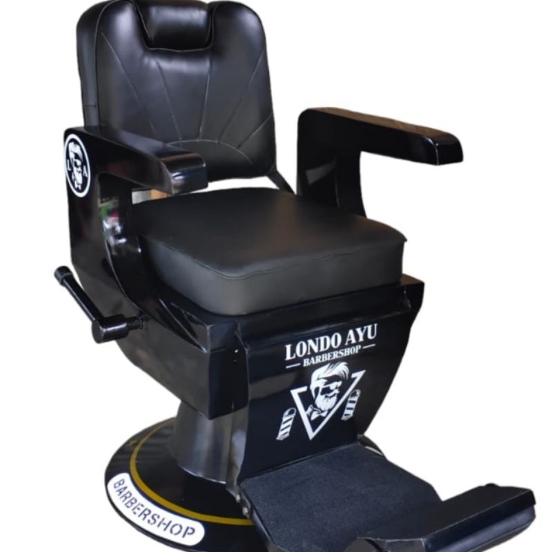 barber chair kursi pangkas rambut pria murah Medan (kursi cukur) barber shop