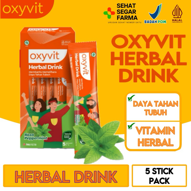 

OXYVIT HERBAL DRINK RASA PAPERMINT