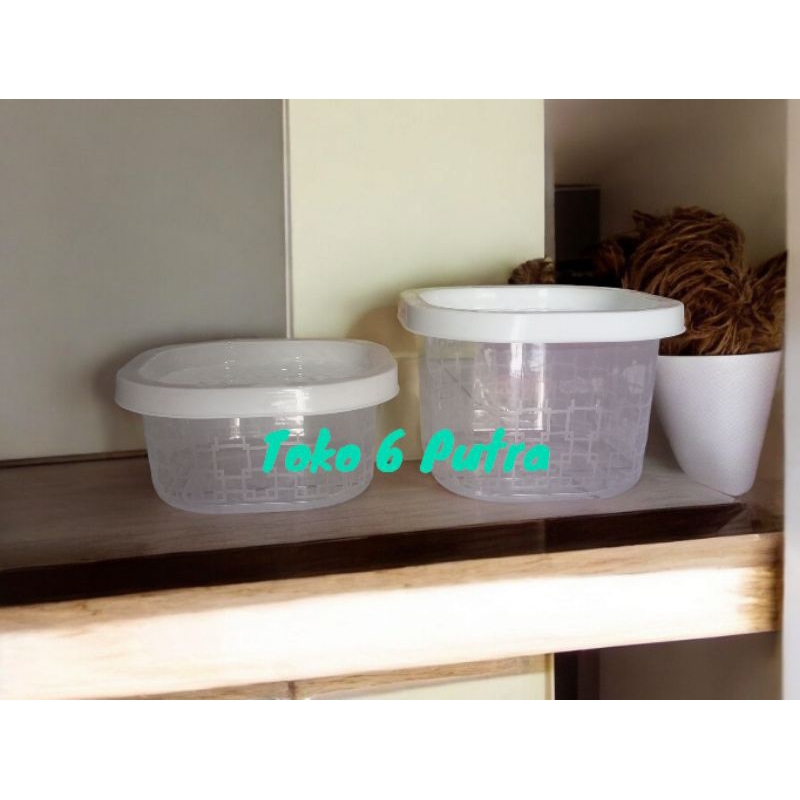 Toples Persegi Calista 1000ml Toples Plastik 1 Liter Tersedia Harga Grosir