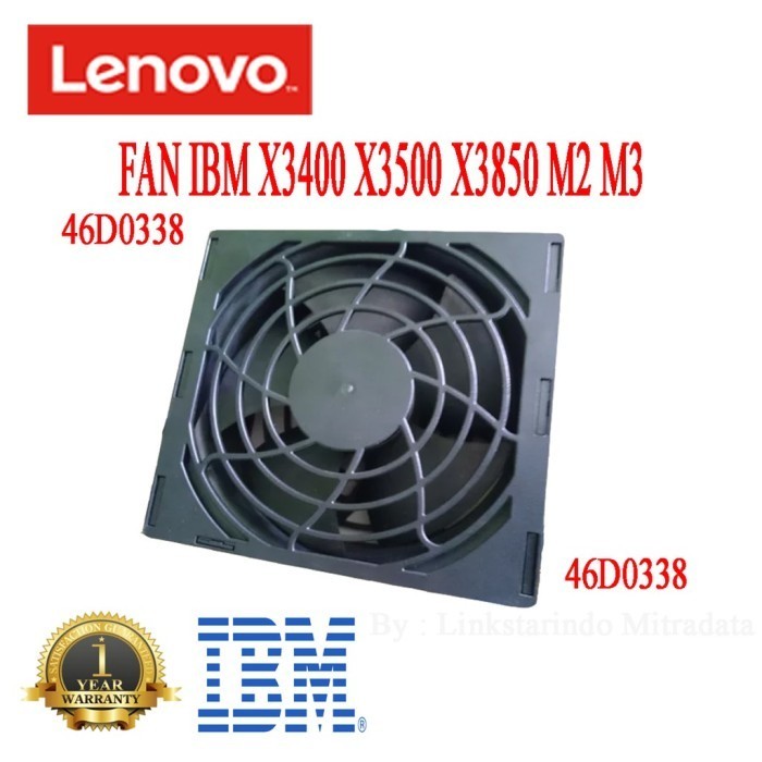 Cooling Fan Server FAN IBM System X3400 X3500 X3850 M2 M3 PN 46D0338