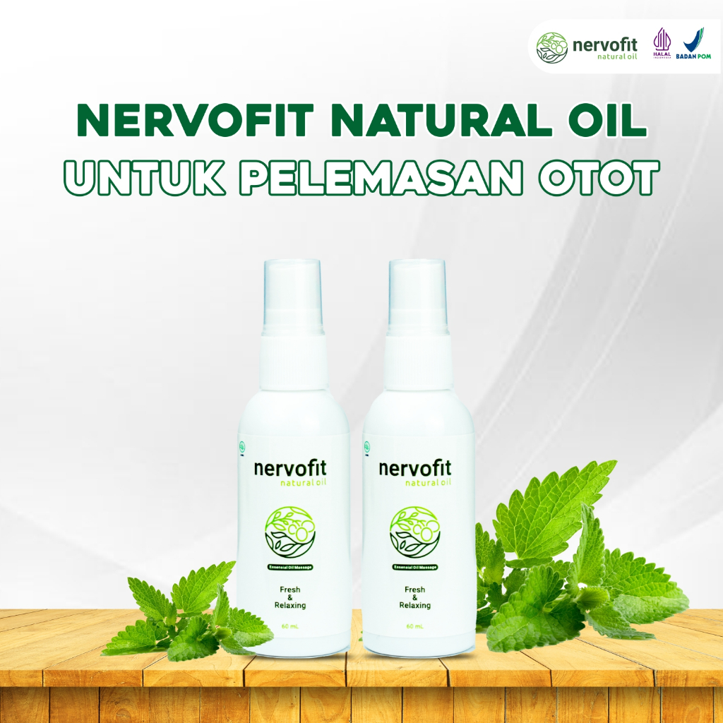 Nervofit Natural Oil Untuk Pelemasan Otot