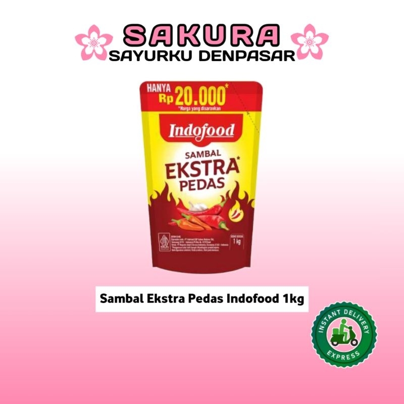 

Sambal Ekstra Pedas Indofood 1kg - SAKURA