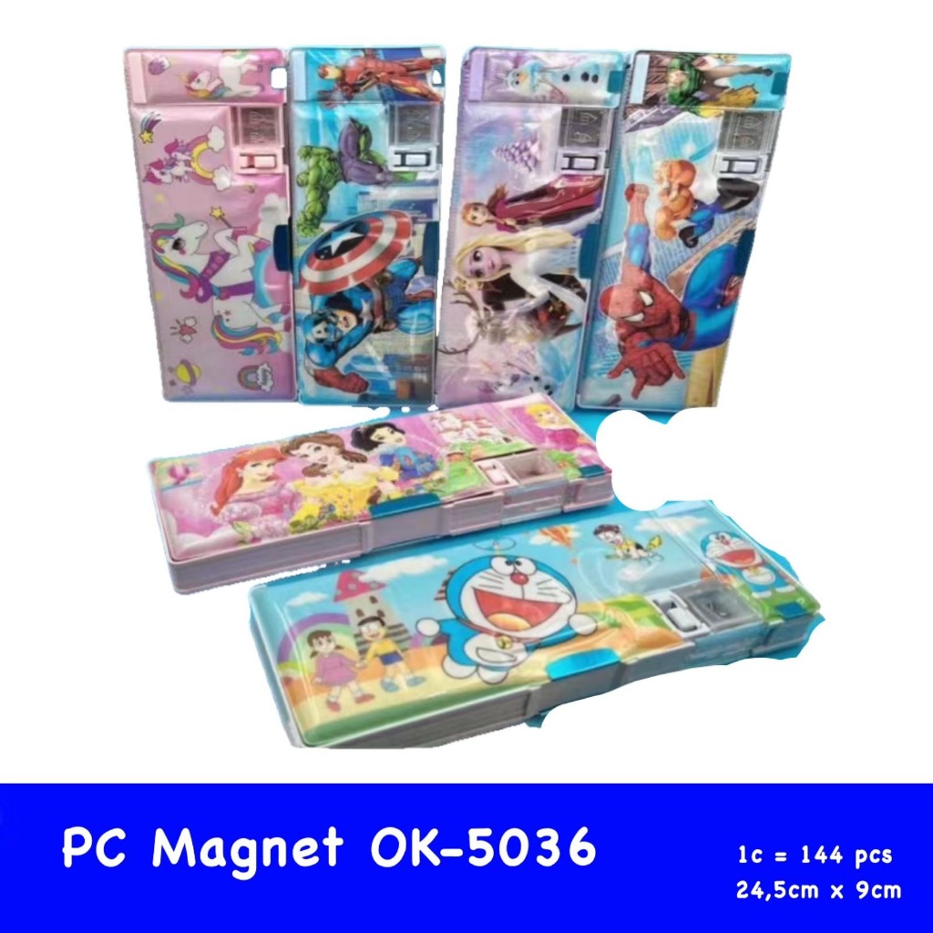 

[D] OK-5036 Pensil Case/Tempat Pensil Magnet (PCS)