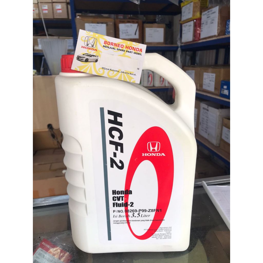 OLI TRANSMISI MATIC CVT HCF-2 HCF2 HONDA JAZZ GK5 CITY GM6, MOBILIO, BRIO, BRV, CRV GEN 4 5, CIVIC, 