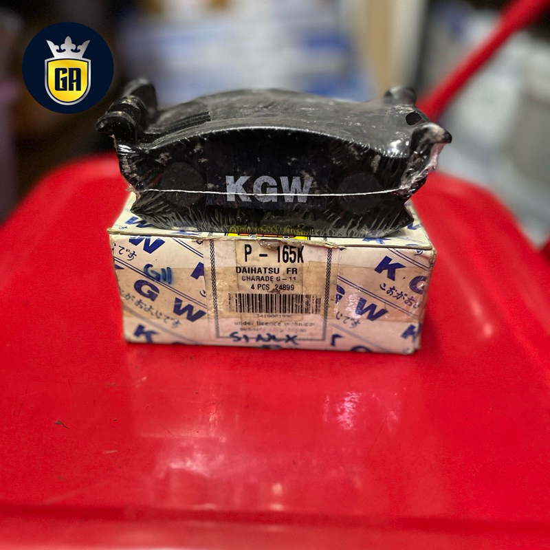 Kampas rem depan charade g11