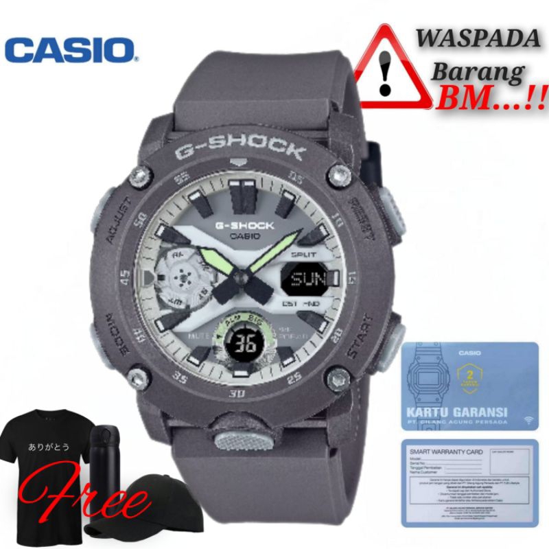 Jam Tangan Pria G-Shock GA-2000HD-8ADR / G-shock Original ga-2000hd-8adr