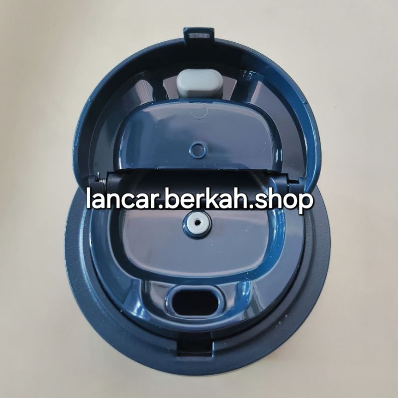 Tutup LOCK N LOCK (Navy) Original❗️READY Tutup Tumbler One Touch Clip 550ml