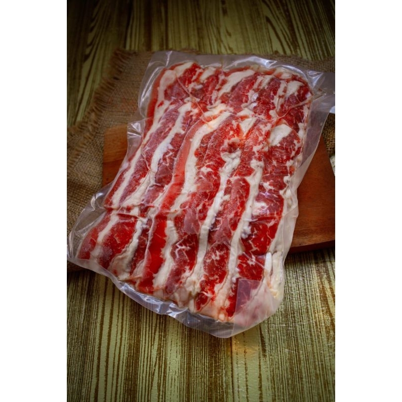

Shortplate Beef slice US 500gr