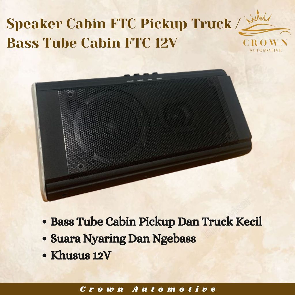 Bass Tube Cabin FTC Pickup / Speaker Cabin FTC