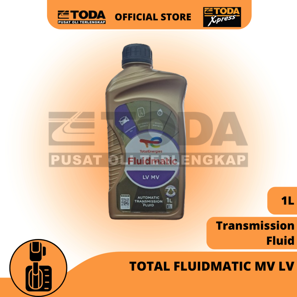 Oli Transmisi Matic Total Fluid Matic MV LV 1L Original - Oli Transmisi Mobil Matic