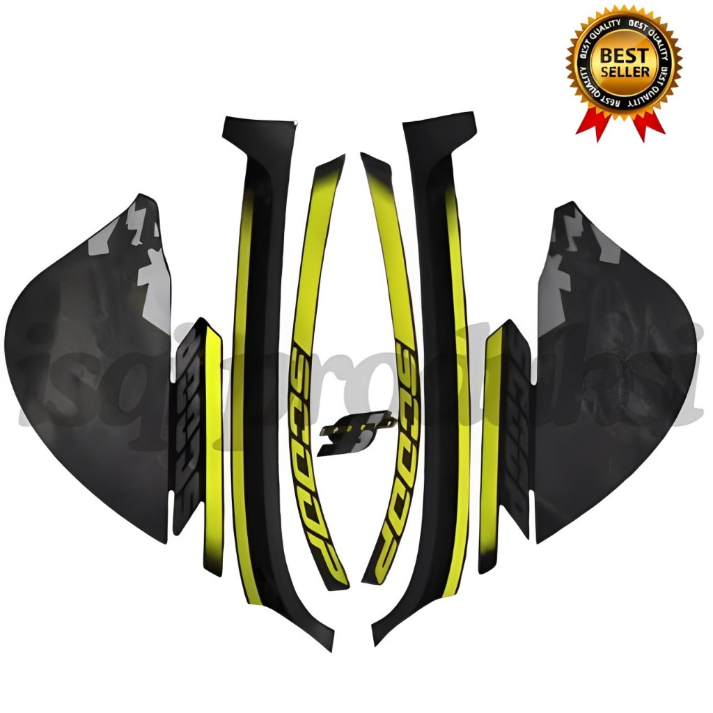 STRIPING STANDAR SCOOPY SPORTY 2021- LIS STIKER STANDAR SCOOPY 2021 TERMURAH