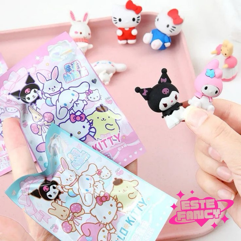 

[ST] Penghapus Mini Karakter Sanrio Blind Bag Mistery Eraser Sanrio
