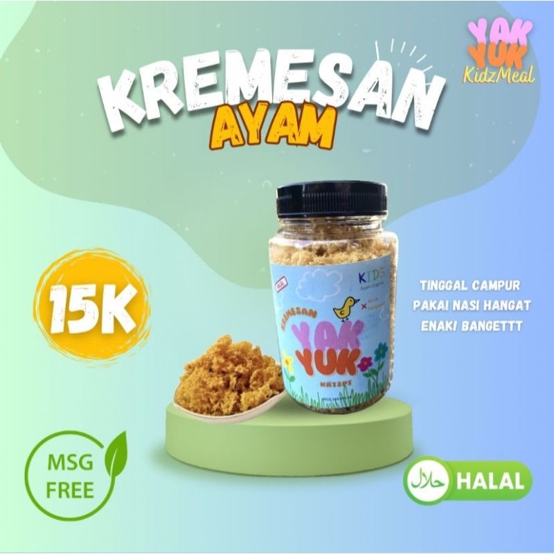 

KREMES AYAM ORIGINAL khas YAKYUK