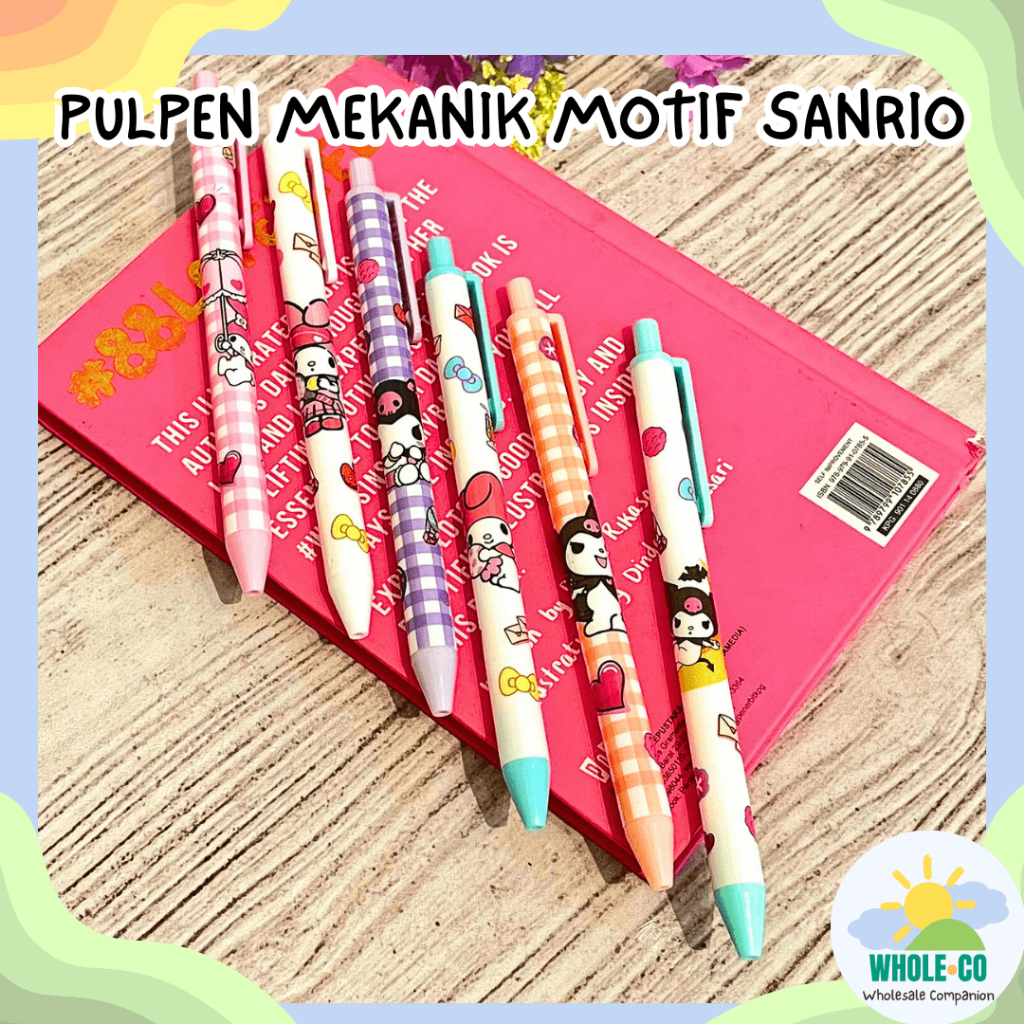 

Pulpen Mekanik Motif Sanrio 3.0 Premium Melody Kuromi Cinnamoroll Lucu Unik Imut Termurah Grosir Cod