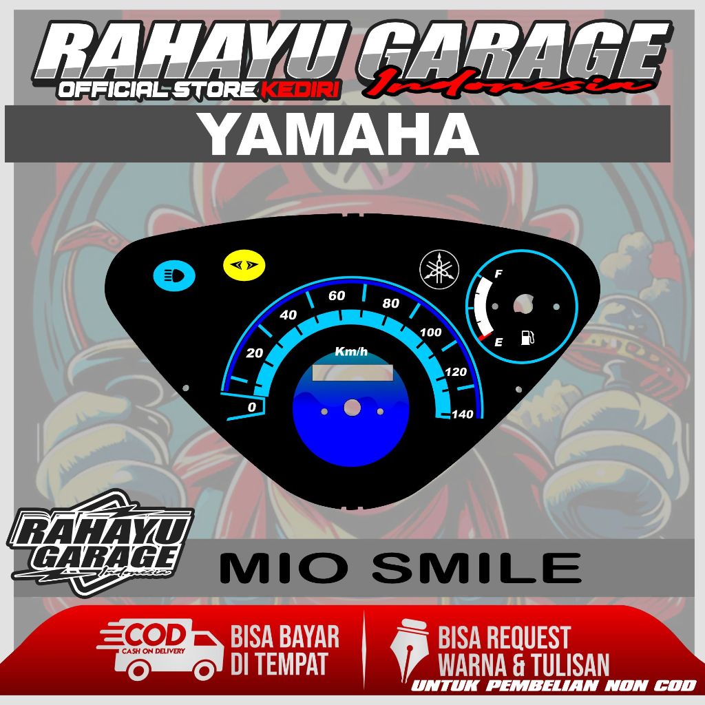PAPAN SPEEDOMETER CUSTOM MIO SMILE