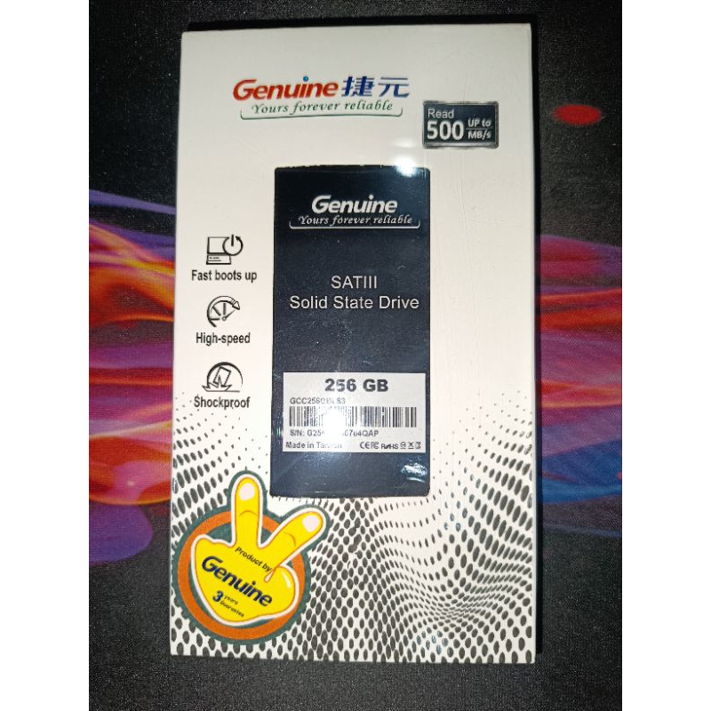 SSD SATA Genuine 256Gb PCIe 3x4