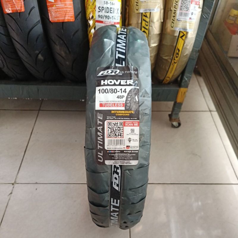 FDR Hover 100/80 ring 14 Tubeless