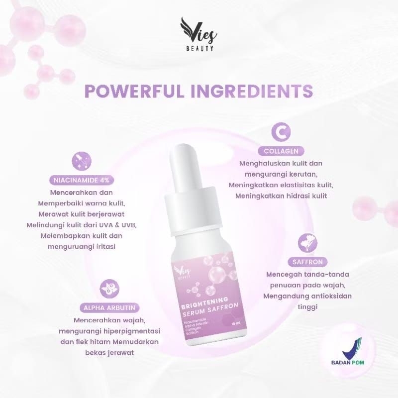 Vies Beauty Serum Glow up BPOM