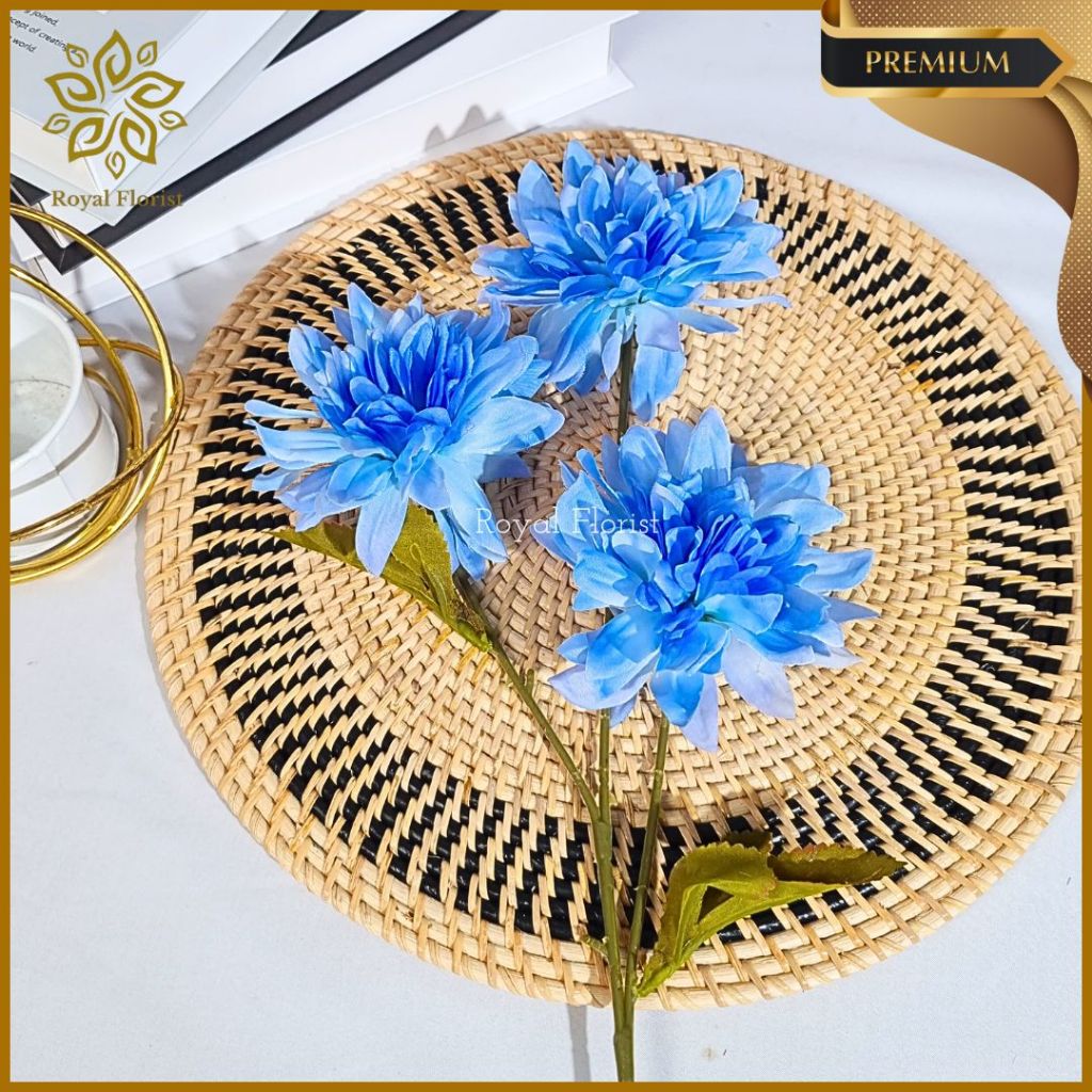 Bunga Artificial Tangkai Panjang 65cm/Bunga Hias Tangkai/Bunga Sudut Ruangan/Bunga Dekorasi (NK-125)